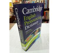Daniel Jones - Cambridge English Pronouncing Dictionary - New Paperbac - O245z