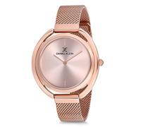Daniel Klein Analog Pink Rose Gold Dial Women's Watch-DK12085-3, Rose Gold, Strap