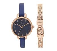 DANIEL KLEIN Metal Gift-Ladys Women's Watch with Blue Dial Analogue Display DK11793-4