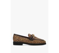 DANIEL Leopard Pony Hair Loafers Size: 36, Colour: Zoo