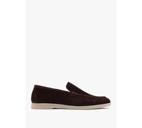 DANIEL Mens Soro Suede Loafers In Brown Mens Eu Sizes: 44, Colour: Bro