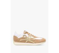 DANIEL Movie Gold & Tan Suede Nylon Runner Trainers Size: 37, Colour: