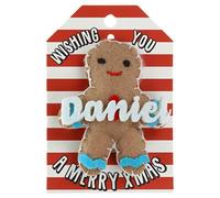 Daniel Name Gingerbread Man Christmas Tree Bauble Decoration Hanging Gift
