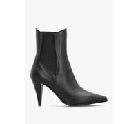 DANIEL Nelly Black Leather Cone Heel Chelsea Boots Size: 39, Colour: B