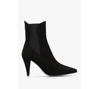 DANIEL Nelly Black Suede Cone Heel Chelsea Boots Size: 38, Colour: Bla
