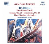 Daniel P - Barber: Solo Piano Music