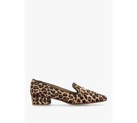 DANIEL Pasco Leopard Pony Hair Snaffle Loafers Size: 39, Colour: Leo