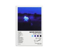 Daniel Poster Caesar Never Enough Album Cover Canvas Posters for Room Aesthetic Gift Unframe:12x18inch(30x45cm)