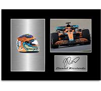 Daniel Ricciardo 2022 Helmet Car Signed Photo Display Mount A4