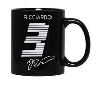 Daniel Ricciardo 3 Coffee Cups Ceramic - Rb Team_2024 Black Coffee Mug 11 Oz, Coffee Mug 11 Oz