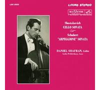 Daniel Shafran - Cello Sonata & Arpeggione Sonata (Shostakovich & Schubert) [VINYL]