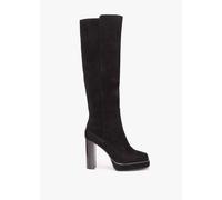 DANIEL Sippy Black Suede Platform Knee Boots Size: 36, Colour: Black S