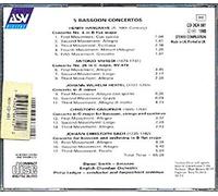Daniel Smith - 5 Bassoon Concertos