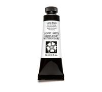DANIEL SMITH Extra Fine Watercolor 15ml Paint Tube, Lamp Black