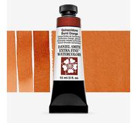 DANIEL SMITH 284600086 Extra Fine Watercolor 15ml Paint Tube, Quinacridone, Burnt Orange