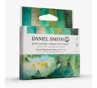 Daniel Smith : Watercolour Paint : 5ml : Jean Haines' Green With Envy Set of 6