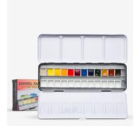Daniel Smith : Watercolour Paint : Half Pan : Metal Box Set of 12