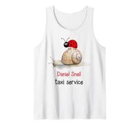 Daniel Snail Taxi Service and Ladybug Tank Top