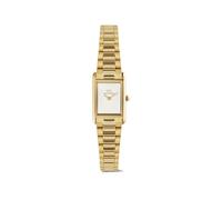 Daniel Wellington bound mini 3 link gold rectangular 25.9mm watch - White OS