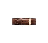 Daniel Wellington Classic Bristol, Brown/Rose Gold Watch Strap, 20mm, Leather, for Men