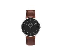 Daniel Wellington Classic Bristol, Brown/Silver Watch, 40mm, Leather, for Men