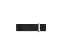Daniel Wellington Classic Cornwall, Black/Rose Gold Watch Strap, 18mm, NATO, for Women and Men