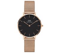 Daniel Wellington Classic Petite 32 DW00100161 - Woman - 32 mm - Analogue - Quartz - Mineral Glass Black 32 mm