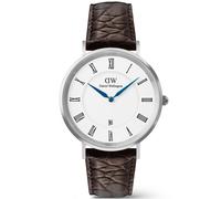 Daniel Wellington Classic Roman Numerals Date DW00100911 - Man - 40 mm - Analogue - Quartz - Mineral Glass White 40 mm
