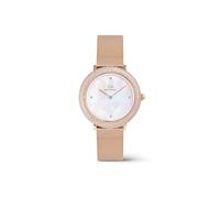 Daniel Wellington Crystalline Women's Watch, 32 mm, Rose Gold, 32, Strap