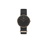 Daniel Wellington Dw00100150 Classic Black 36Mm Quartz Watch Black One Size