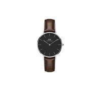 Daniel Wellington Dw00100177 Petite Black 32Mm Quartz Watch In Brown Brown