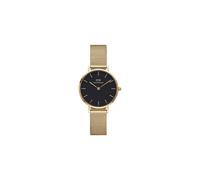 Daniel Wellington Dw00100349 Petite Black 28Mm Quartz Watch In Gold Gold One Size