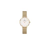 Daniel Wellington Petite Evergold Women’s Watch - Japanese Quartz Movement, Stainless Steel Mesh Strap, Water Resistant, Gold Watch for Women