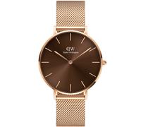 Daniel Wellington DW00100478 Ladies Petite Amber Rose Gold 36mm Watch