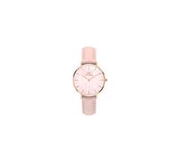 Daniel Wellington Ladies Petite Rouge 32mm Pink Leather Strap Watch