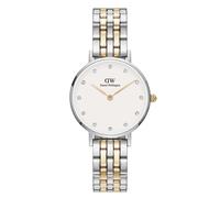 Daniel Wellington Petite Lumine Link 28mm White Two Tone Watch - Stainless Steel / Mineral Glass