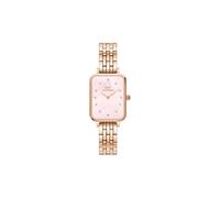 Daniel Wellington Dw00100621 Quadro 20Mm Quartz Watch In Pink Pink One Size