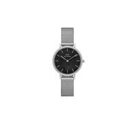 Daniel Wellington Dw00100661 Petite Black 28Mm Quartz Watch In Silver Silver