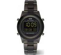 Daniel Wellington Retro Digital Watch for Men and Women, DW 36 mm Classic Watch, Black, 36, bracelet