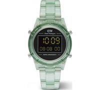 Daniel Wellington Retro Digital Watch for Men and Women, DW 36 mm Classic Watch, Light Green, 36, bracelet