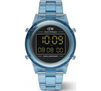 Daniel Wellington Men's Retro Digital Watch, 42 mm, DW Classic Men's Watch, Black, 42, bracelet