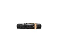 Daniel Wellington Petite Sheffield, Black/Rose Gold Watch Strap, 12mm, Leather, for Women