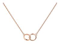 Daniel Wellington Elan Unity Women's Rose Gold Necklace - Stainless Steel
