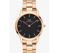 Daniel Wellington Unisex Watch DW00100344 Iconic Link Rose Gold 40mm