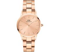 Daniel Wellington Iconic Link Unitone 28 DW00100401 - Woman - 28 mm - Analogue - Quartz - Mineral Glass Rose Gold 16 mm
