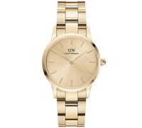 Daniel Wellington Iconic Link Unitone 28 DW00100403 - Woman - 28 mm - Analogue - Quartz - Mineral Glass Gold 14 mm