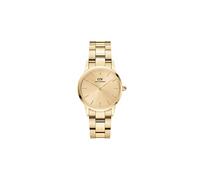 Daniel Wellington Ladies Unitone Iconic 28mm Gold Dial Gold Tone Stainless Steel Watch
