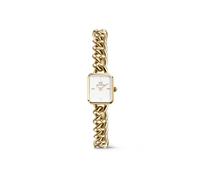 Daniel Wellington Jolie Chain White Dial Gold Steel Strap Women Watch DW00100836