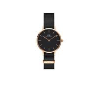 Daniel Wellington Ladies Petite Cornwall 28mm Black NATO Strap Watch