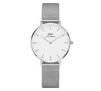 Daniel Wellington Ladies Petite Sterling 32mm Stainless Steel Mesh Strap Watch